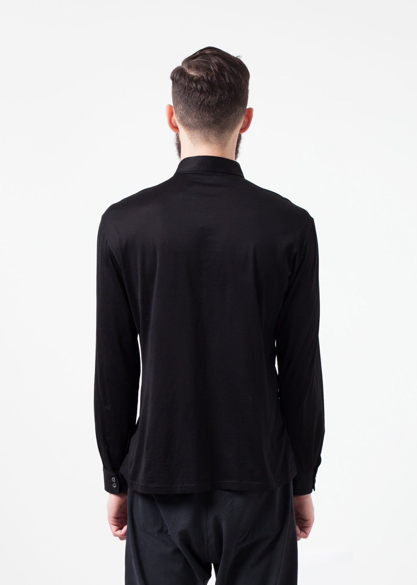 Chemise boutonnée Scotland en noir