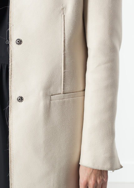 Veste Tessuto en crème