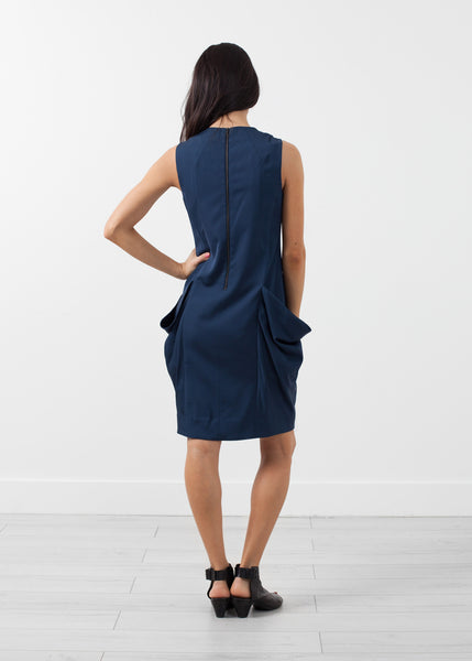 Robe drapée Uti