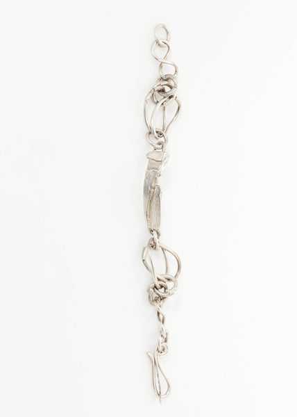 Bracelet d'identification en argent sterling