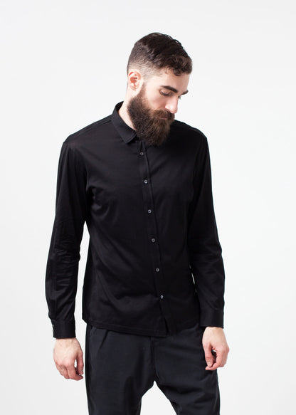 Chemise boutonnée Scotland en noir