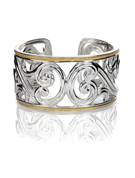 Gold and Silver Bracelet