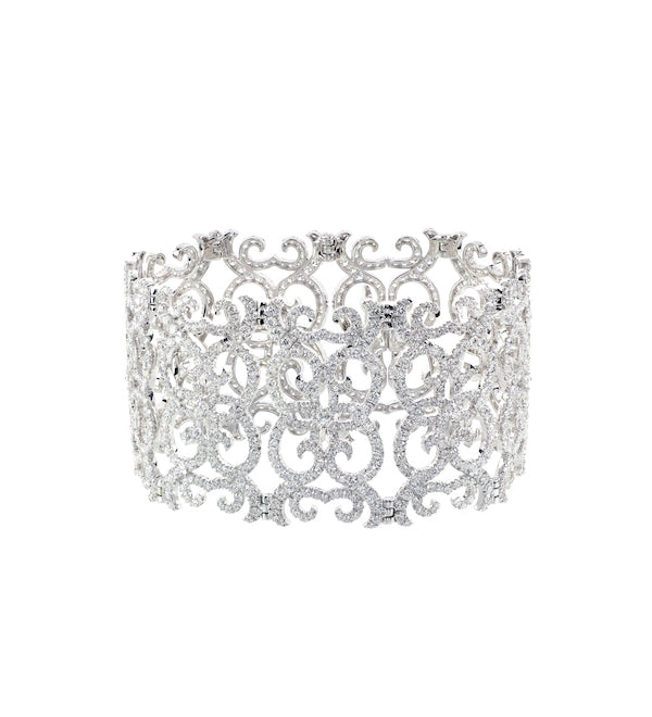Filigree Diamond Bracelet